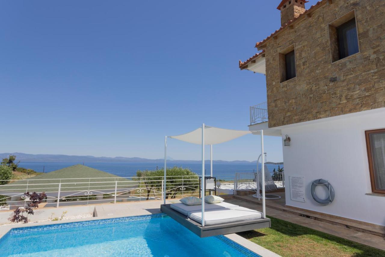 Villa D'Oro - Luxury Villas & Suites Paliouri Exteriör bild