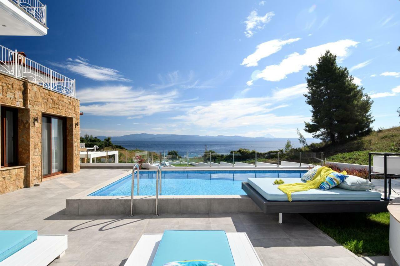 Villa D'Oro - Luxury Villas & Suites Paliouri Exteriör bild