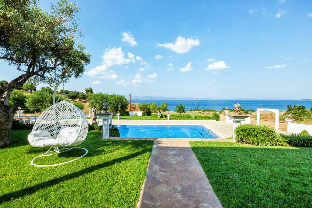 Villa D'Oro - Luxury Villas & Suites Paliouri Exteriör bild