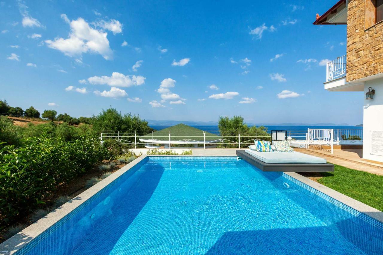 Villa D'Oro - Luxury Villas & Suites Paliouri Exteriör bild